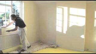 Decorating after applying Sempatap Thermal Solid Wall Insulation [upl. by Zinnes]