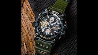 Casio GShock GSG1001A3 Mudmaster видео обзор настройка [upl. by Enyalahs]