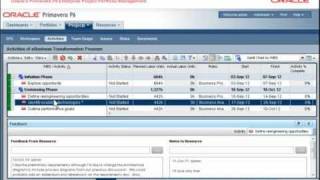 Primavera P6 Enterprise Project Portfolio Management Demo [upl. by Loise636]