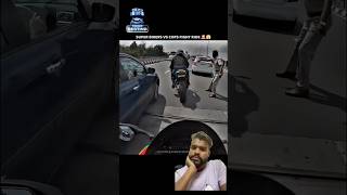 CreditWheelie Boy BunnyBikers Vs CopsFighted motovlogbikeloverrideyoutubeshortsshortvideo [upl. by Ferwerda]