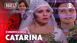 Catarina um mix de aventura certezas e muita confusão  O Cravo e a Rosa  Novelei  TV Globo [upl. by Klecka]