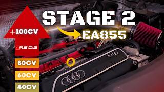 VALE A PENA KIT STAGE 2 AUDI RS Q3 ACELERANDO TUDO [upl. by Eyram671]