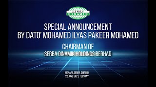 Special Announcement from Serba Dinamik [upl. by Ahsinwad610]