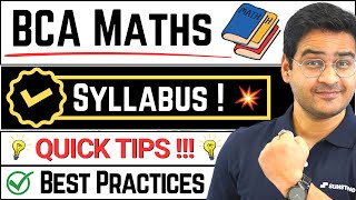 💥BCA Maths Hoga Easy🤩 BCA Maths Full Syllabus Tips Exam Prep BCA BCAMaths BCASyllabus viral [upl. by Luapnhoj790]