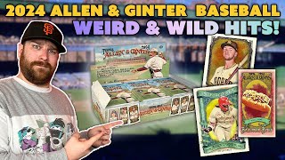 ALLEN amp GINTER GIVEAWAY  2024 Topps Allen amp Ginter Baseball Hobby Box Opening amp First Look [upl. by Monagan845]