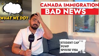 CANADA quotShocking newsquot immigration Minister announced for international student amp PGWP amp SPOUSE visa [upl. by Franklin]