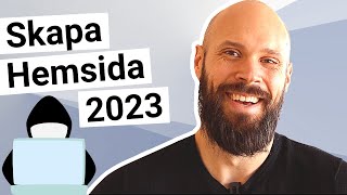 SKAPA HEMSIDA med Wordpress 2023  Bygga hemsida med egen domän Komplett Guide [upl. by Rimidalv]