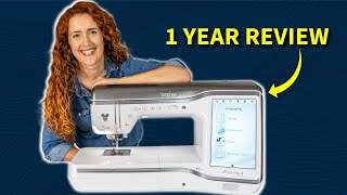 Advanced Sewing Machine Review After One Year Of Use Brother Stellaire 2 review [upl. by Niawd]