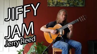 Jiffy Jam Jerry Reed performed by Martijn Hadders Lyrebird Guitar [upl. by Nnelg]