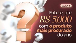 Fature até R5000 com o produto mais procurado do ano  Workshop de Papelaria [upl. by Alard]