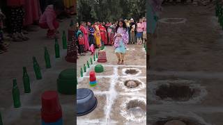 The challenge is to get the prize by hitting the ball shot appler khela viral video [upl. by Trinette313]