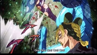 Jolyne Vs Mew Mew Full Fight 1080P60 JJBA Stone Ocean Part 2 [upl. by Schellens]