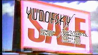 Yudofsky Furriers Louisville KY Commercial 1985 [upl. by Ecyle477]