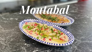 Moutabal Smokey Eggplant Heaven Vegan  متبل الباذنجان [upl. by Rimahs]