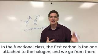 Naming Simple Alkyl Halides [upl. by Ellenrahs]