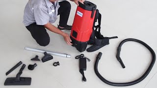 How to Install amp Use the Sanitmax SM05 Backpack Vacuum Cleaner A Complete Guide [upl. by Nnairak896]