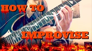 How To Improvise On Guitar  4 Secret Keys To Mastery [upl. by Ettenaej356]