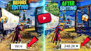 Free Fire Montage EDITING Mistakes ❌ how to edit free fire montage  video   ADDA FF [upl. by Nerissa]