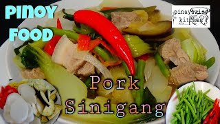 PORK SINIGANG pinoy food COOKING VLOG FilSwiss [upl. by Attekal]