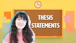 How To Write An Essay Thesis Statements [upl. by Isbel]