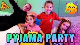 PYJAMA PARTY avec les COUSINES dans la CHAMBRE de KAMILIA [upl. by Goss]