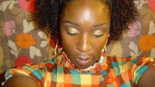 NATURAL HAIR WINTER PROTECTIVE STYLE USING A CURLY HALF WIG [upl. by Viviene]