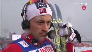 Falun 2015 Interview with Petter Northug after 50km classic [upl. by Doss]