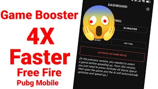 how to use game booster 4x faster  best game booster for android [upl. by Laris]