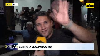 El hincha opina Olimpia ganó a Sportivo Luqueño y se afianza como líder del torneo [upl. by Liagiba98]