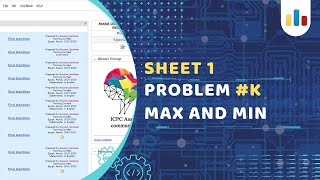 ICPC assiut sheet  Sheet 1  Problem K  Max and Min  Problem solving [upl. by Flanders700]