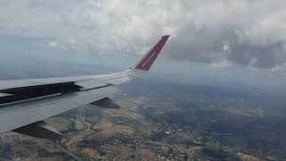 Landing in Rome Ciampino Airport Wizz Air A320 [upl. by Nywg]