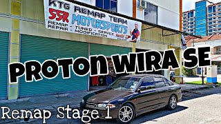 Remap Stage 1 Proton Wira Special Edition  SSR Motorsport [upl. by Ellemac22]