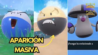 ✨ ¡VOLTORB de HISUI SHINY VOLTORB CLÁSICO y FOONGUS 🎉 ¡Evento en POKÉMON ESCARLATA y PURPURA 🌟 [upl. by Renaldo562]