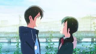 Weathering with You 🤍 akaleyo nee song status malayalam love romantic anime animeedit capcut [upl. by Nohj]