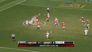 Ryan LaPlante amp Kyle Bernlohr Lacrosse Goalie Save Compilation 2015 NCAA National Championship [upl. by Telford]