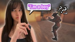 pretending to be a guy in siege…I got BULLIED [upl. by Bollay]