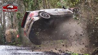 Rallye de la Côte Fleurie 2024 CRASH [upl. by Rahmann]