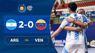 ARGENTINA vs VENEZUELA 20  RESUMEN  CONMEBOL SUB17FS  FASE DE GRUPOS [upl. by Caye99]