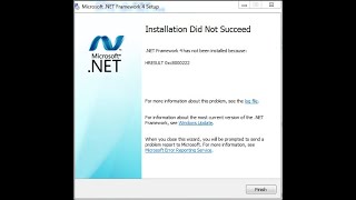 Fixed HRESULT 0xc8000222 Error while installing microsoft NET Framework [upl. by Troc338]