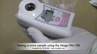 PAL 10 S  URINE Specific Gravity Meter [upl. by Atima]