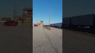 Amtrak in Pomona yard in greensboro nc [upl. by Nedda]