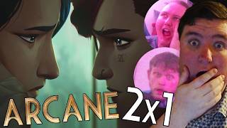 ARCANE IS BACK amp BETTER THAN EVER Arcane Season 2 Episode 1 Reaction [upl. by Charmaine814]