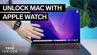 How To Unlock Mac With Apple Watch [upl. by Utas]