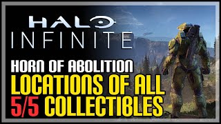 Horn of Abolition All Collectibles Halo Infinite [upl. by Acimot]