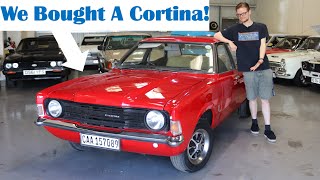 We Bought A Ford Cortina Mk3 A Classic Ford Joins The Fleet 1977 16 L Driven [upl. by Nosyarg]