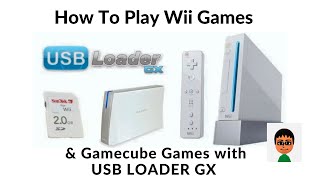 How to Play Wii Games and Gamecube Games with USB Loader GX in 2023 [upl. by Irneh]