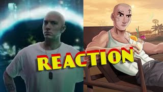 Eminem Houdini  SHADY IS BACK PORCA TRA REACTION FROM ITALY [upl. by Peyton]