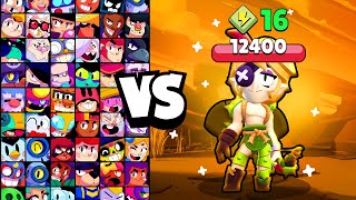 ANGELO vs ALL BRAWLERS With 16 POWERUPs  Brawl Stars [upl. by Farlay]