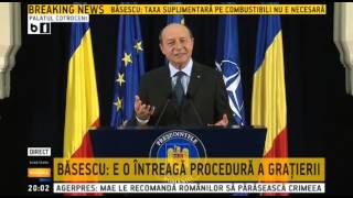 Traian Basescu despre gratierea lui Gica Popescu [upl. by Anahpets]