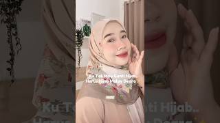 HIJAB MALAYSIA  TUTORIAL HIJAB SEGI EMPAT MALAYSIA  HIJAB DEARA AGHNIA SCARF tutorialhijabmalay [upl. by Lanford]